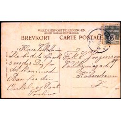 Kbenhavn - Rosenborg Slot med Caroline Amalies Statue - Geerts Forlag 271