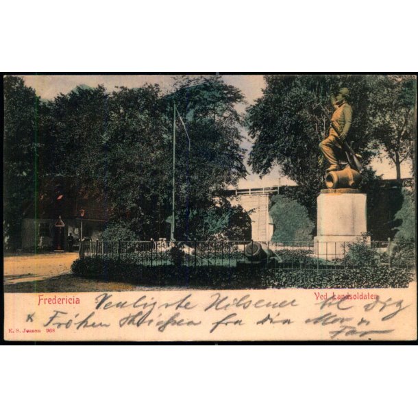 Fredericia - Ved Landsoldaten - E.S. Jessen 968 - Brugt