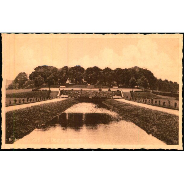 Haderslev - Parti fra Dampromenaden - Stender H. 16 - Ubrugt