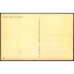 Kronborg - Udsigt over �resund - Kai Brammers Bogh. 6472 - Ubrugt