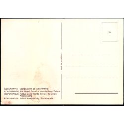 K�benhavn - Vagtparaden paa Amalienborg - Globe 184