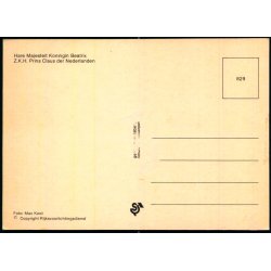 Dronning Beatrix - Prins Claus - Holland -  spanjersberg u/n - Ubrugt