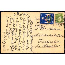 Roskilde i Sne - Gldelig Jul - Rudolf Olsen 15098 - Brugt