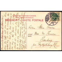 P. Krohn Pinx. 1869 - Paa et Gadehj�rne i �r�sk�bing - C. Th. Creutz 374 - brugt