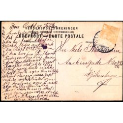 Parti fra Frederiksbroen - Odense - H. Nielsens Cigar og Tobaksfabrik - C. A. Mortensen og Co - u/n