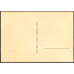 Dalum Landbrugsskole - Parti af Skolegaarden med Indk�rsel - Holst &amp; Madsen u/n - Ubrugt