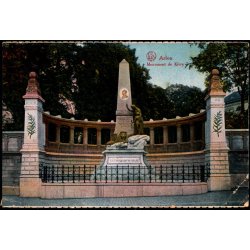 Feldpost - K.D. Feldpost  14 - 4 - 18  - Til  Apenrade - Billedside : Arlon