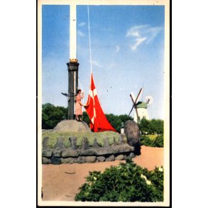 Flaget hejses ved Dybb�l-M�lle - Stender 5 - Brugt