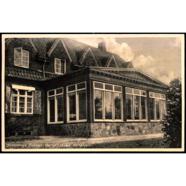 Svanninge Bakker - Baronessens Hvilehjem - O.P.O. 90725 - Brugt