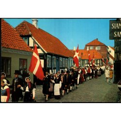 Folkedansere i Ebeltoft - Elles Offset 499 - Ubrugt