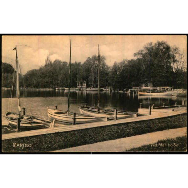 Maribo - Ved Maribo S� - C. St. 1782 - Brugt