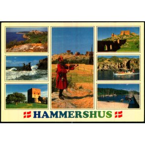 Bornholm - Hammershus - W. Dams Bogh. 6232 - Ubrugt