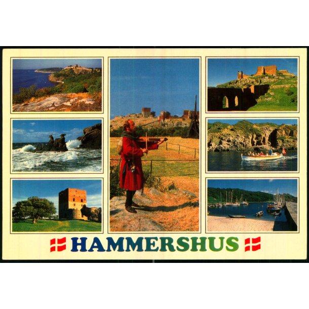 Bornholm - Hammershus - W. Dams Bogh. 6232 - Ubrugt
