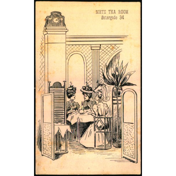 Metz Tea Room - �stergade 34 - u/n - Brugt