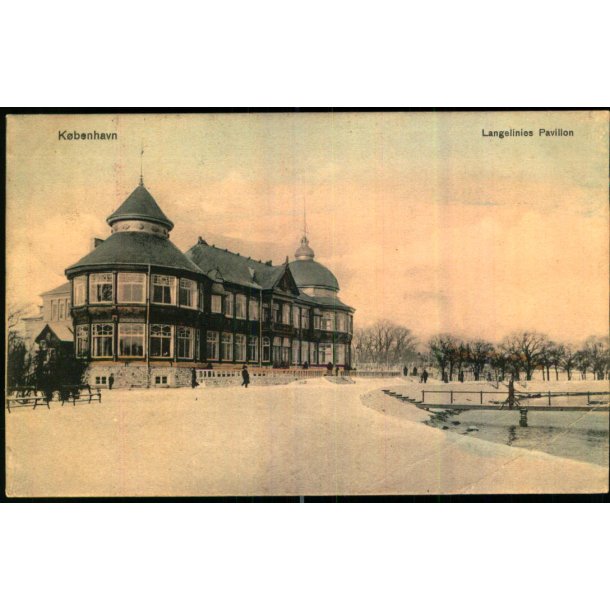 K�benhavn - Langelinies Pavillon - Sk. B. &amp; Kf. 2696 - Brugt - Svagt hj�rne !