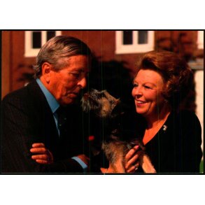 Dronning Beatrix - Prins Claus - Holland -  Spanjersberg 142 - Ubrugt