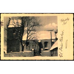 Roskilde i Sne - Gldelig Jul - Rudolf Olsen 15098 - Brugt