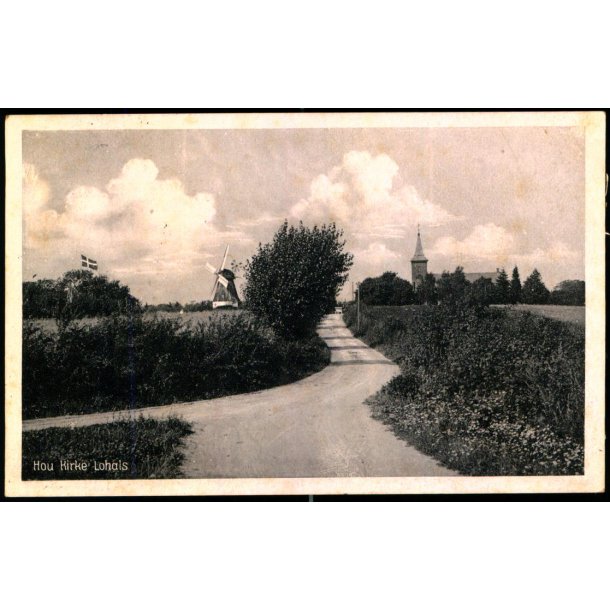 Hou Kirke - Lohals - C. Jenssen- Tuch  Eftf. 48 - Brugt