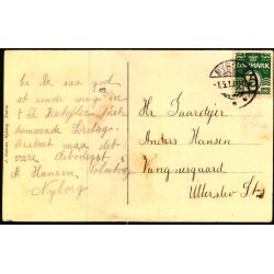 Nyborg set fra Telegrafskoven - J. Hansen 8351 - Brugt