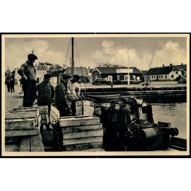 Fra Ringk�bing Havn - Bollerups Bogh. 80647 - Ubrugt