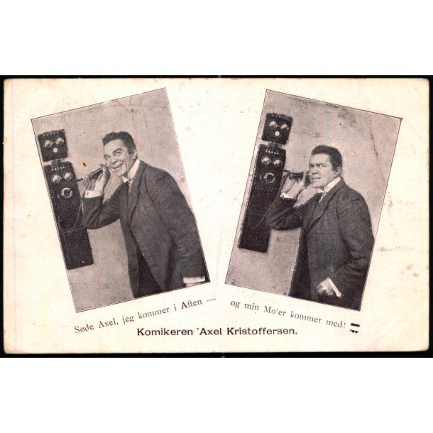Komikeren  Axel Kristoffersen - u/n - Brugt