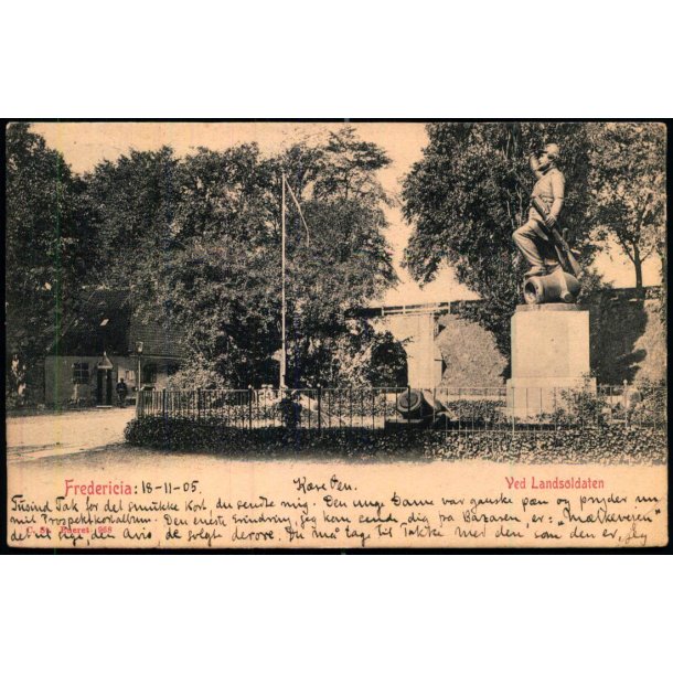 Fredericia - Ved Landsoldaten - C. St. 968 - Brugt