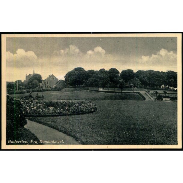 Haderslev - Fra Damanl�get - Rudolf Olsen 1262 - Ubrugt