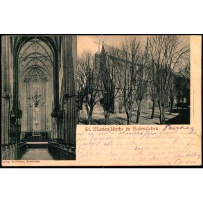 St.Marienkirche - Hadersleben - H. Clausen u/n - Brugt