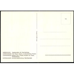 K�benhavn - Vagtparaden paa Amalienborg - Globe 184