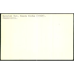 Fredericia - Sct. Knuds Kirke - Fotokort u/n - Ubrugt