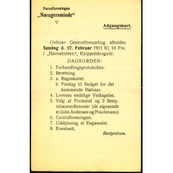 Parcelforeningen Nragersminde - Kbh.K  - u/n - Brugt.