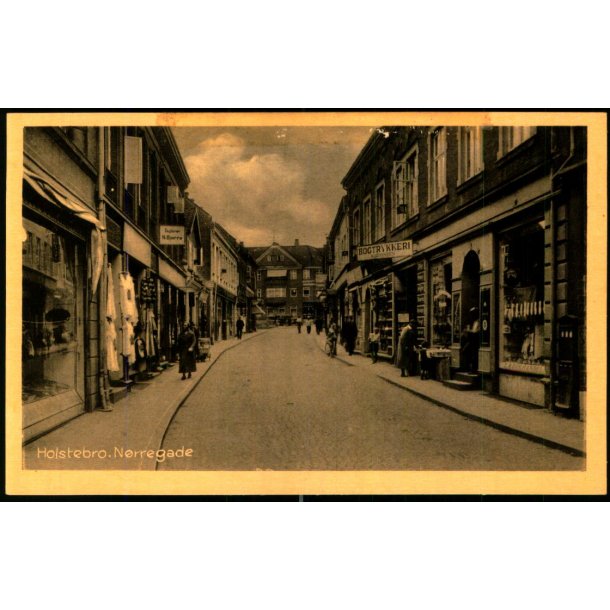 Holstebro - N�rregade - Stender H. 82 - Ubrugt - Limrest !