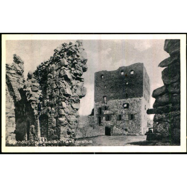 Bornholm - Slotsgaarden - Hammershus - K.H. Olsen 121 - Ubrugt
