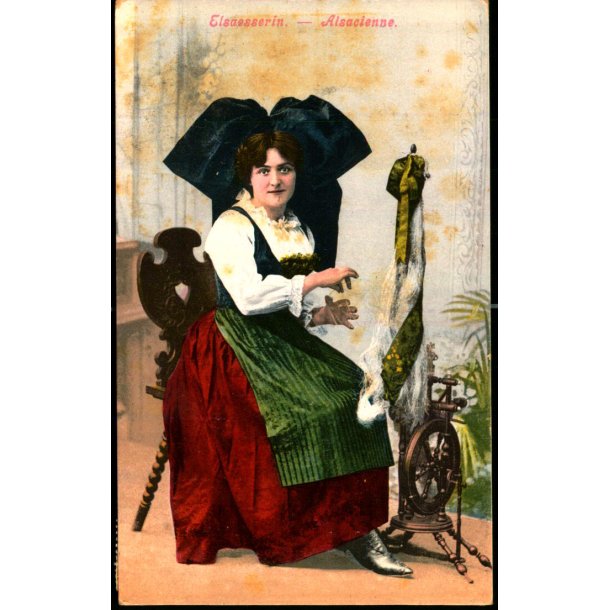 Folkedragter - Elsaessrin - Alsacienne - F. Lauig u/n - Brugt