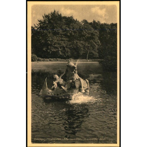 Odense - Havhesten i Munkemose - T. Stenstrup-Jensen 536 - Ubrugt