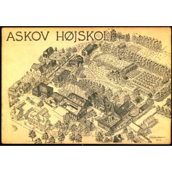 Askov H�jskole - P. Haagen J�rgensen 1944 - u/n - Ubrugt