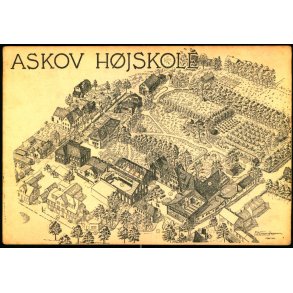 Askov H�jskole - P. Haagen J�rgensen 1944 - u/n - Ubrugt
