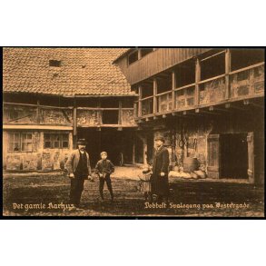 Det gamle Aarhus - Dobbelt Savlegang paa Vestergade - Stender 13590 - Ubrugt