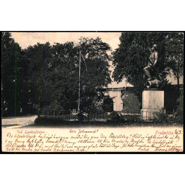 Fredericia - Ved Landsoldaten - C. St. 968 - Brugt