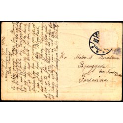 Kronborg set fra Havnemolen - V. M�ller 5 - Brugt