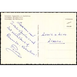 K�benhavn - Vagtparaden paa Amalienborg - Stender 49-100-15