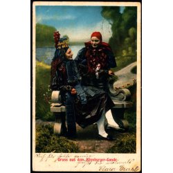 Feldpost - Crimmitschau  7 - 3 -16 - Til St. Tvold - Billedside : Gruss aus dem Alterburger-Garde