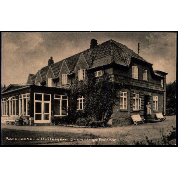 Baronessens Hvilehjem - Svanninge Bakker - O.P.O. 94919 - Ubrugt