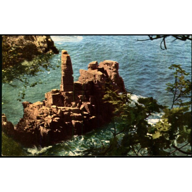 Bornholm - Lyseklippen - R - Rudolf Olsen 327 - Ubrugt