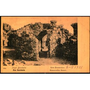 en Bornholm - Hammershus Ruiner - Frits Srensens Bogh. 7804 - Ubrugt