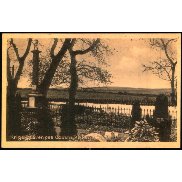 Krigergraven paa Odden Kirkegaard - S. Bay 76883 - Ubrugt