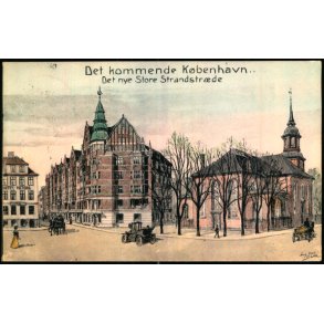 Det kommende Kbenhavn - Det ny Store Strandstrde - Stender 12888 - Brugt