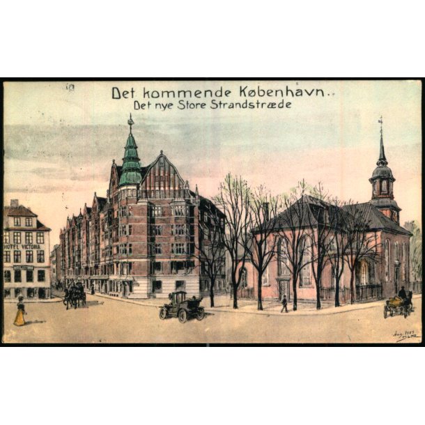 Det kommende Kbenhavn - Det ny Store Strandstrde - Stender 12888 - Brugt