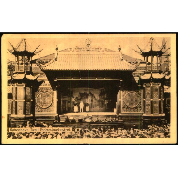 Kbenhavn -Tivolis Pantomimeteateret - Stender 35039 - Brugt