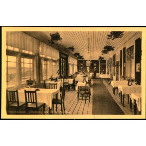 Verandaen paa Kal Pavillonen - Frederikssund - K.V. Nielsen 36798 - Ubrugt